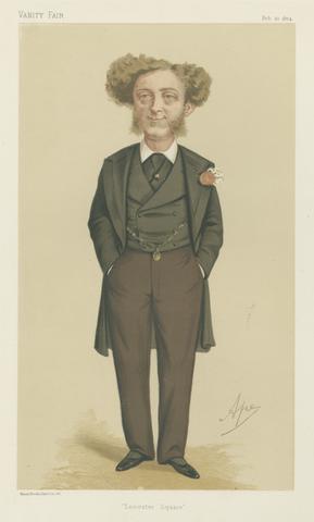 Carlo Pellegrini Politicians - Vanity Fair -'Leicester Square'. Mr. Albert Grant. February 21, 1874