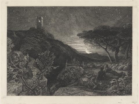 Samuel Palmer The Lonely Tower