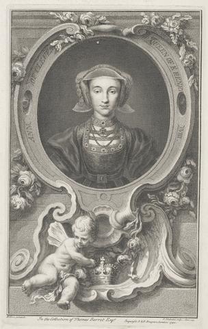 Jacobus Houbraken Ann of Cleves, Queen of King Henry VIII