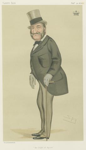 Leslie Matthew 'Spy' Ward Vanity Fair: Turf Devotees; 'The Duke of Sport', The Duke of Beaufort, September 30, 1876