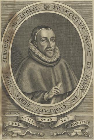 William Faithorne Portrait of Francis Moore