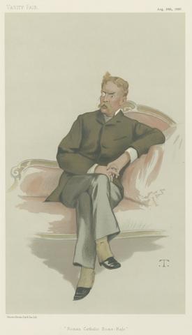 Theobald Chartran Politicians - Vanity Fair. 'Roman Catholic Home Rule'. Mr. Frank Hugh O'Cahan O'Donnell. 28 August 1880