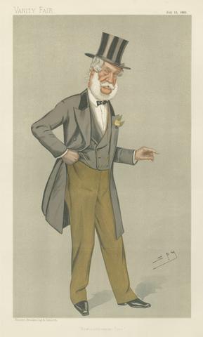 Leslie Matthew 'Spy' Ward Politicians - Vanity Fair - 'Newcastle-upon-Tyne'. Mr. Charles Frederick Hamond. July 13, 1893