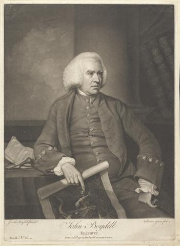 Valentine Green John Boydell, Engraver