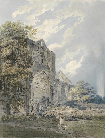 Thomas Girtin Pluscardine Abbey, Elgin