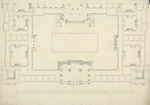 James Bruce Plan of temple at Baalbec