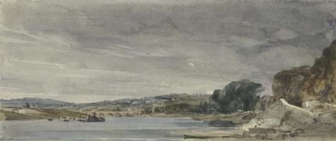 William Callow The Seine at St. Cloud