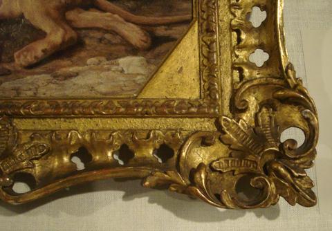 unknown framemaker British, Rococo style frame