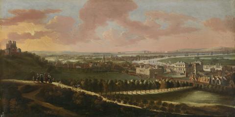 Greenwich, with London in the distance