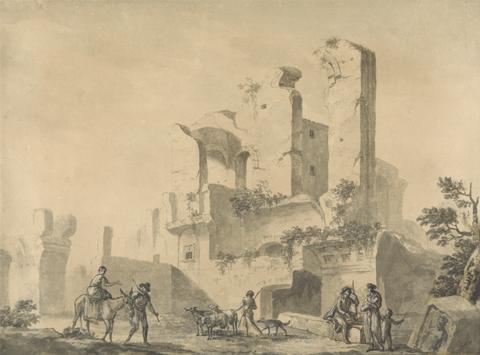 William Hamilton Ruins in Rome