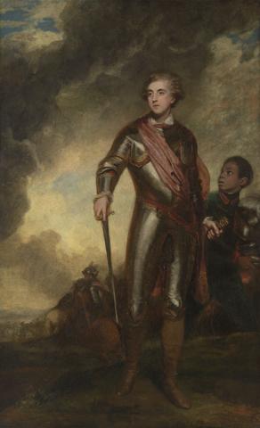 Sir Joshua Reynolds Charles Stanhope, third Earl of Harrington and Marcus Richard Fitzroy Thomas