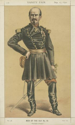 unknown artist Vanity Fair: Military and Navy; 'The Hope of France', General Trochu, September 17, 1870