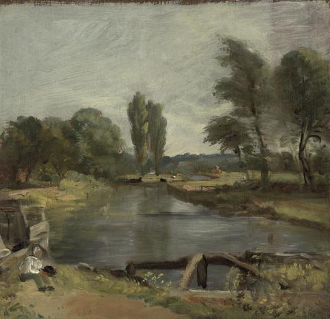 John Constable Flatford Lock
