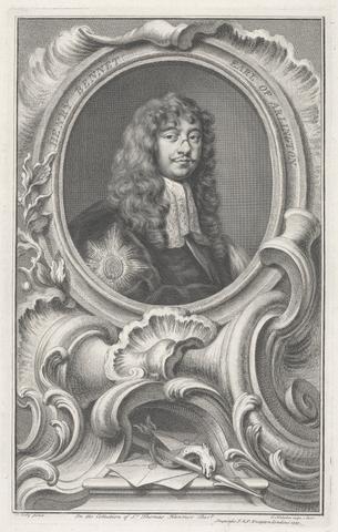 Jacobus Houbraken Henry Bennet Earl of Arlington