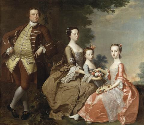 Thomas Hudson The Thistlethwayte Family
