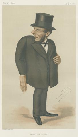 Leslie Matthew 'Spy' Ward Politicians - Vanity Fair - 'Irish obstruction'. Mr. Joseph Gillis Biggar. July 21, 1877