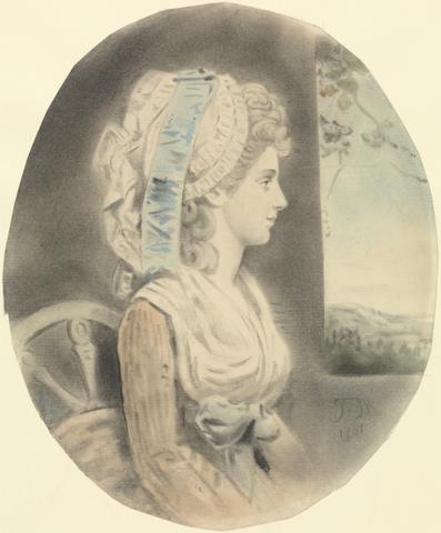 unknown artist Portrait of a Lady, Facing Right