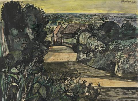 John Minton Landscape in Kent