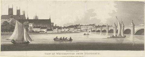 John Hassell View of Westminster from Standgate