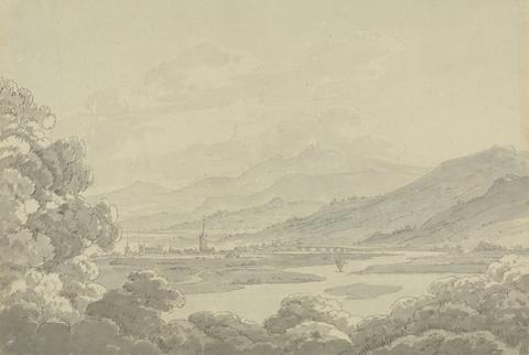 Dominic M. Serres View of Perth from Mancrieff Hill