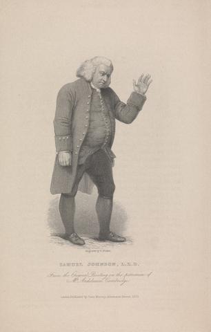 Edward Francis Finden Samuel Johnson