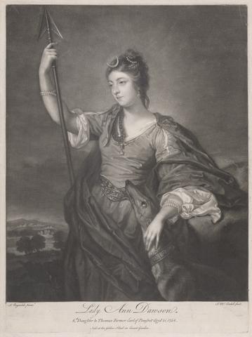 James McArdell Lady Anne Dawson at age 21 (1733-1769)