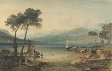 Joseph Mallord William Turner Lake Geneva and Mount Blanc