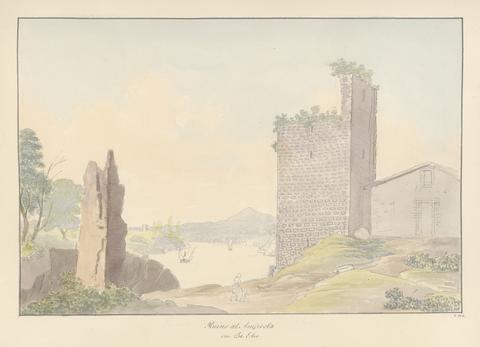 Charles Hamilton Smith Ruins at Amposta on the Ebro