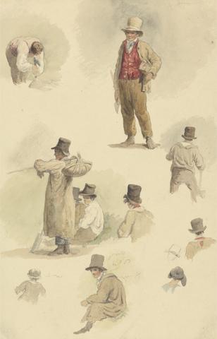 Robert Hills A Woodcutter and Other Studies