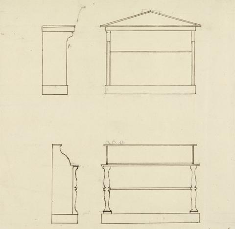 Charles Heathcote Tatham Furniture Designs