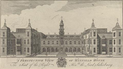 unknown artist A Perspective View of Hatfield House. The Seat of the Right Hon. the Lord Salisbury