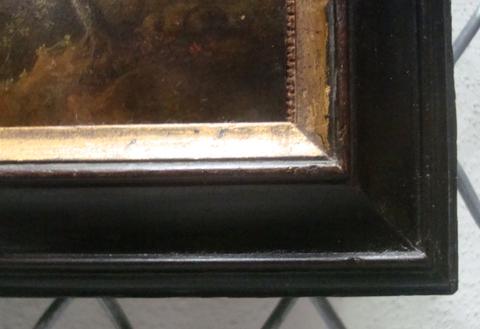 unknown framemaker British cabinetmaker's frame in fruitwood