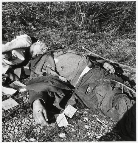 Constance Stuart Larrabee German Casualty near Belfort, France, 1944