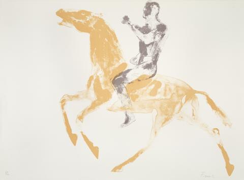 Dame Elisabeth Frink Horse and Rider