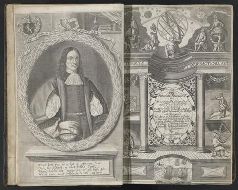 Sturmy, Samuel, 1633-1669.  The mariner's magazine, or, Sturmy's mathematical and practical arts :