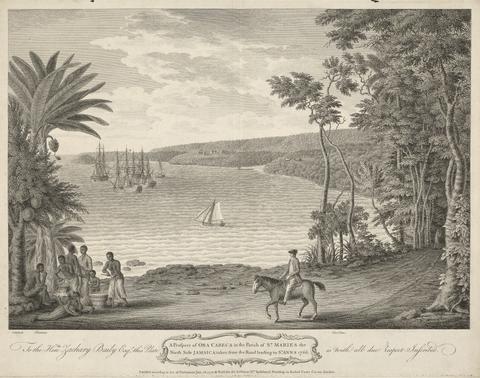unknown artist Spilsbury's Views of Jamaica: A Prospect of Ora Cabeca in the Parish of St. Maries the North Side Jamaica taken from the Road leading to St. Ann's 1766