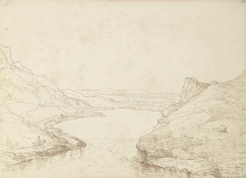 Capt. Thomas Hastings Looking North from Black Stream Bridge, 6 September 1841