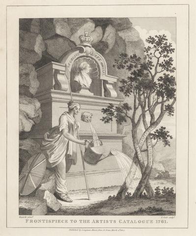 Thomas Cook Frontispiece to the Artist's Catalogue, 1761