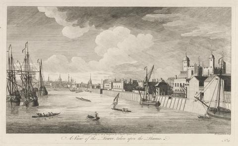 John Boydell A View of the Tower, taken upon the Thames