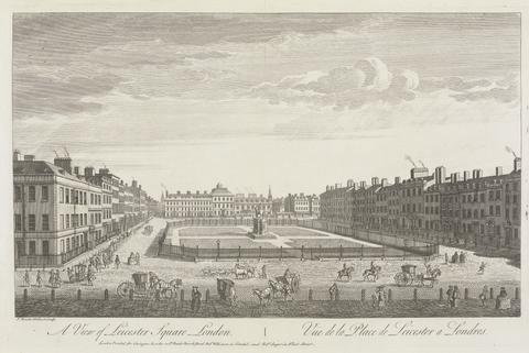 Thomas Bowles A View of Leicester Square London