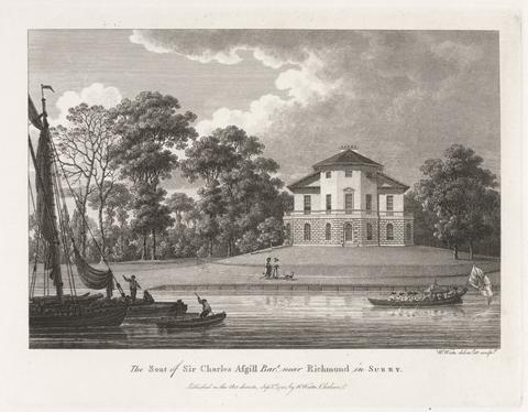 William Watts The Seat of Sir Charles Afgill, Bart., near Richmond in Surry