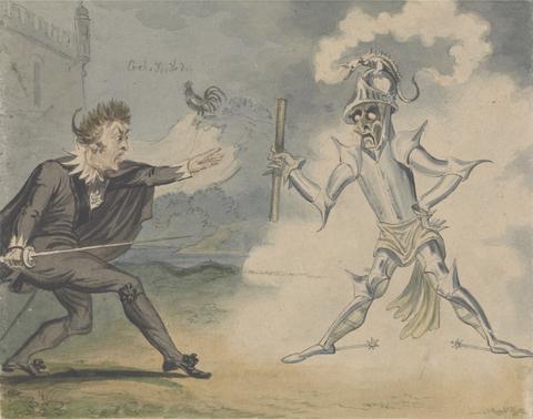 George Cruikshank Hamlet and the Ghost