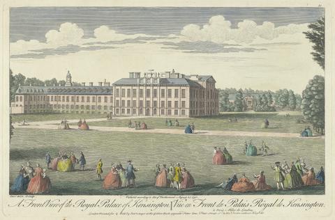 Nathaniel Parr A Front View of the Royal Palace of Kensington