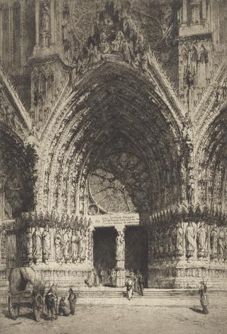 Henry Charles Brewer Rheims Cathedral