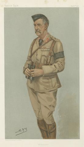 Leslie Matthew 'Spy' Ward Vanity Fair: Military and Navy; '4th Division', General the Hon. Neville Gerald Lyttelton, September 5, 1901