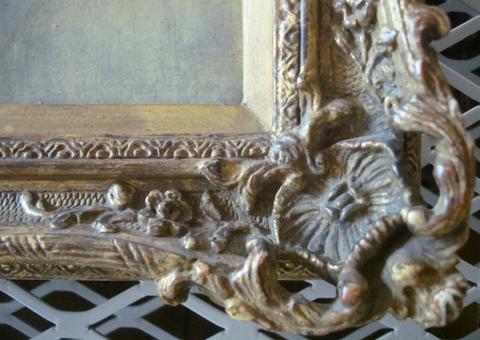 unknown artist British (?), Rococo style frame