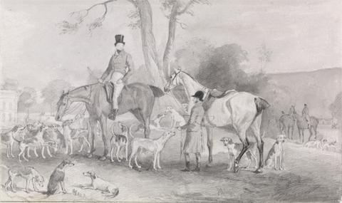 John Frederick Tayler Hunting Scene: The Meet
