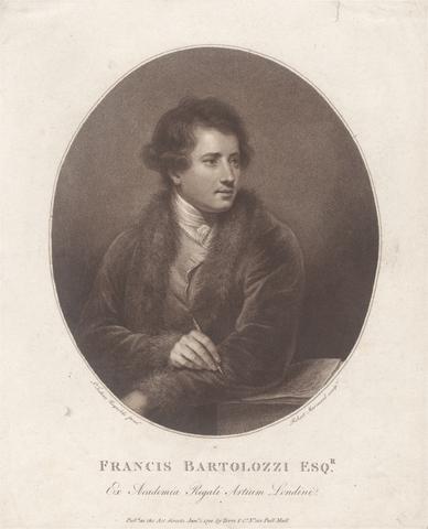 Robert Marcuard Francis Bartolozzi Esqr., Ex Academia Regali Artium Londini