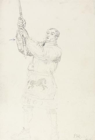 James Ward Study of a Drayman (A Study for "Sides - all")