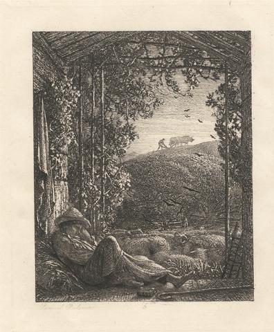 Samuel Palmer The Sleeping Shepherd